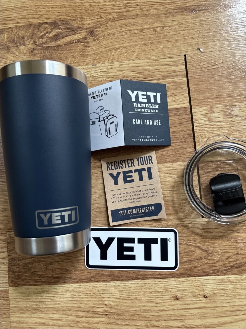 YETI Tumbler and Lid